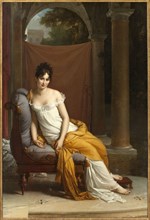 Portrait de Juliette Récamier, née Bernard (1777-1849), between 1802 and 1805.