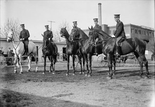Horse Shows, Fort Myer Army officers Who Took Part In London And Stockholm Horse Show, 1912.
