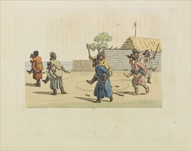 From the Series "Games and Amusements of Russians", 1805. Private Collection.