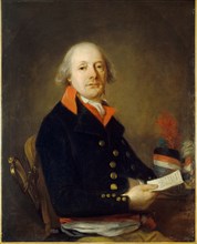 Portrait of commissioner of war in year IX, presumed to be Pascalis, 1802.