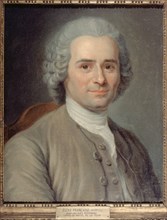 Portrait de Jean-Jacques Rousseau (1712-1778), écrivain et philosophe, After 1753.