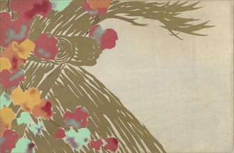 Tsuta (Vine Leaves). From the series "A World of Things (Momoyogusa)", 1909-1910. Private Collection.