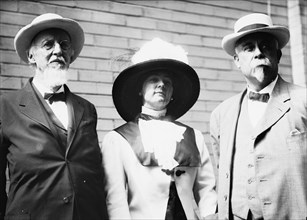 Democratic National Convention - Ex-Senator Francis B. Cockerell, Mrs. E.B. Cockerell, Robert Hogan, 1912.