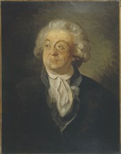 Portrait d'Honoré Gabriel Riqueti, comte de Mirabeau (1749-1791), orateur et homme politique, c1795.