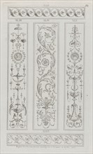 Panels of Ornament, nos. XLII-XLVI ("Designs for Various Ornaments," pl. 14), May 30, 1778.