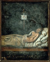 Portrait de Louis-Michel Le Peletier de Saint-Fargeau (1760-1793), sur son lit de mort, c1793.
