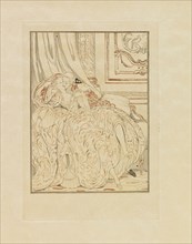 Illustration for "Une aventure d'amour à Venise" by Giacomo Casanova de Seingalt, 1927. Private Collection.