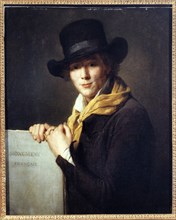 Portrait of Alexandre Lenoir (1762-1839), founder of the Museum of French Monuments, c1796.