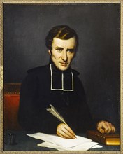 Portrait of Félicité Robert de Lamennais (1782-1854), writer and philosopher, after 1827.