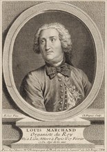 Portrait of the organist and composer Louis Marchand (1669-1732), First third of 18th cen. Private Collection.