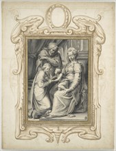 Die mystische Hochzeit der heiligen Katharina, Second half of the16th cen. Creator: Pinariccio, Felice (active ca 1577).
