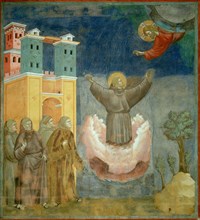 Ecstasy of Saint Francis (from Legend of Saint Francis), 1295-1300. Creator: Giotto di Bondone (1266-1377).
