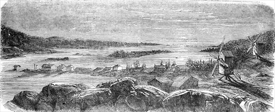 'The Gulf of Finland from Lorisa (Russia)', 1854. Creator: Unknown.