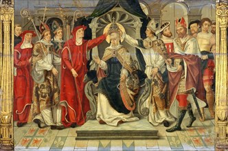 The enthronement of Pope Celestine V in 1294, Second Quarter of the 16th cen. Creator: Anonymous.