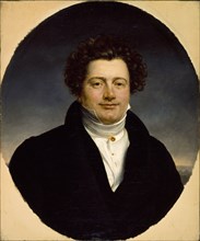 Portrait of Bernard-Leon (1784-1856), actor and director of the Vaudeville and Gaite theatres, c1825.