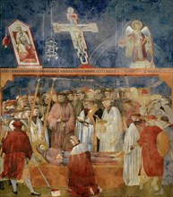 Verification of the Stigmata (from Legend of Saint Francis), 1295-1300. Creator: Giotto di Bondone (1266-1377).