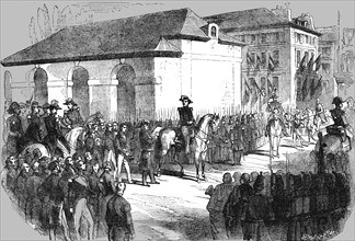 'Entry of Prince Jerome Bonaparte into Toulon', 1854. Creator: Unknown.