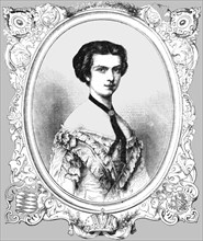 'Elizabeth Amelia Eugenia, Empress of Austria', 1854. Creator: Unknown.