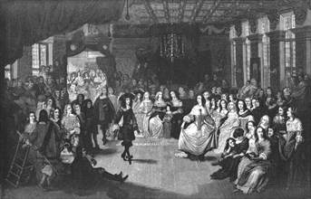 ''Charles II at a Ball in the Hague', c.1660, 1890. Creator: Unknown.
