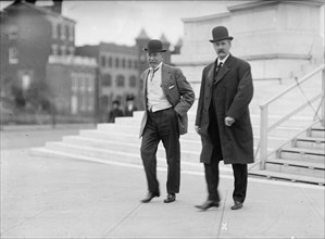Albert Baird Cummins, Governor of Iowa, (Right), 1911. Creator: Harris & Ewing.