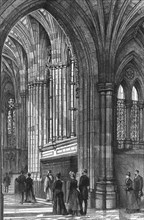 'Eaton Hall, Cheshire - Interior of the Chapel', 1886.  Creator: Unknown.