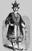 'Mendoh-Men, Emperor of Burmah; The Burman Empire', 1854. Creator: Unknown.