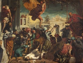 Le miracle de l'esclave, copie d'après Tintoret ou Le martyre de Saint-Marc, between 1850 and 1855.