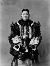 Mme. Wu Ting Fang, between 1890 and 1910. Creator: Frances Benjamin Johnston.