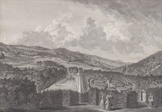 IVe Vue du Parc de Neu-Waldeck prise du Pavillon Chinois vers le Nord, 1782.