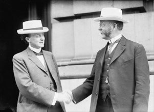 Democratic National Convention - Sen. Pomerene of Ohio, And Rep. Redfield of New York, 1912. Creator: Harris & Ewing.