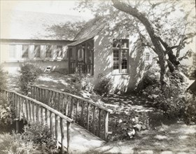 House at the "French Village", Highland Avenue, Hollywood, California, 1923. Creator: Frances Benjamin Johnston.