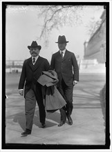 Senator Brandegee with Senator Phelan, between 1910 and 1917. Creator: Harris & Ewing.