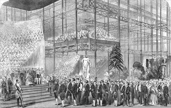 'Opening of the Crystal Palace, Sydenham, by Her Majesty, on the 10th of June, 1854', 1854. Creator: Unknown.