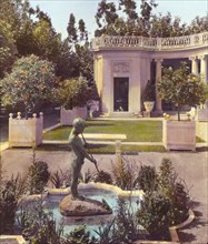 Newmar, Senator George Almer Newhall house, 1761 Manor Drive, Hillsborough, California, 1917. Creator: Frances Benjamin Johnston.