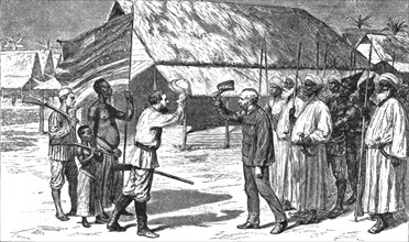 'The Graphic' Stanley Number; The Meeting of Livingstone and Stanley in Central Africa', 1890. Creator: Unknown.