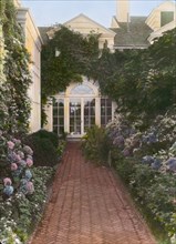 The Orchard, James Lawrence Breese house, 151 Hill Street, Southampton, New York, 1912. Creator: Frances Benjamin Johnston.