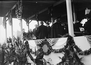 John Paul Jones - Dedication of Monument, 4/17/12 - Taft Entering Stand, 1912 April 17. Creator: Harris & Ewing.