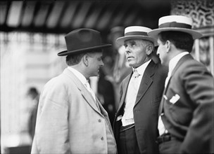 Democratic National Convention - Sen. Gore of Oklahoma; Sen. E.S. Johnson of South Dakota..., 1912. Creator: Harris & Ewing.