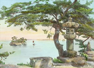 Reproduction of illustration: "Pine-Tree at Matsushma", between 1915 and 1925. Creator: Frances Benjamin Johnston.