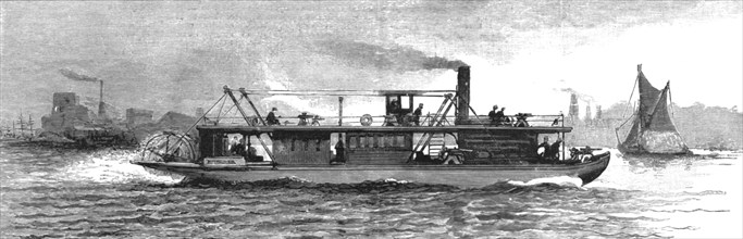 'The British Gunboat 'Mosquito' composed of Floatable Sections, fro service on the Zambesi and Shire Creator: Unknown.