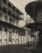 Le Petre, House of the Turk, Dauphine Street, New Orleans, 1937 or 1938. Creator: Frances Benjamin Johnston.