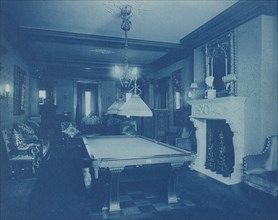 Mary Scott Townsend House, Wash., D.C.: Billiard room, c1910. Creator: Frances Benjamin Johnston.