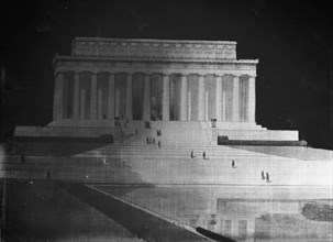 Lincoln Memorial - Architect's Drawing For Proposed Memorial; Plan Selected, 1912. Creator: Harris & Ewing.