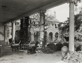 Wellington, Malcolm Matheson house, Fox Hunt Road, Alexandria, Virginia, 1931. Creator: Frances Benjamin Johnston.