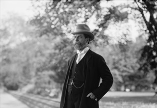 Charles Evans Hughes, Governor of New York, Associate Justice of Supreme Court, Chief Justice, 1912. Creator: Harris & Ewing.