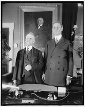 Carter Glass & McAdoo, between 1910 and 1920. Creator: Harris & Ewing.