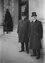 Francis E. McGovern, Governor of Wisconsin, Right, with Gov. Carey of Illinois, 1912. Creator: Harris & Ewing.