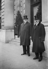 Joseph Maull Carey, Rep. from Wyoming, left, with Governor McGovern of Wisconsin, 1912. Creator: Harris & Ewing.