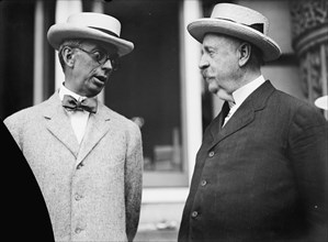 Democratic National Convention - Col. George Harvey; Sen. A.O. Bacon of Georgia, 1912. Creator: Harris & Ewing.