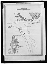 Map showing Fort Sumter and Fort Moultrie, between 1909 and 1914. Creator: Harris & Ewing.